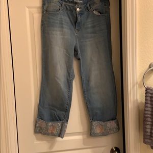 Cropped Westport Jeans NWOT